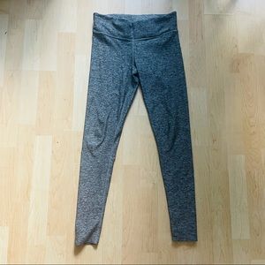 PINK Yoga Victorias Secret Heathered Gray Leggings
